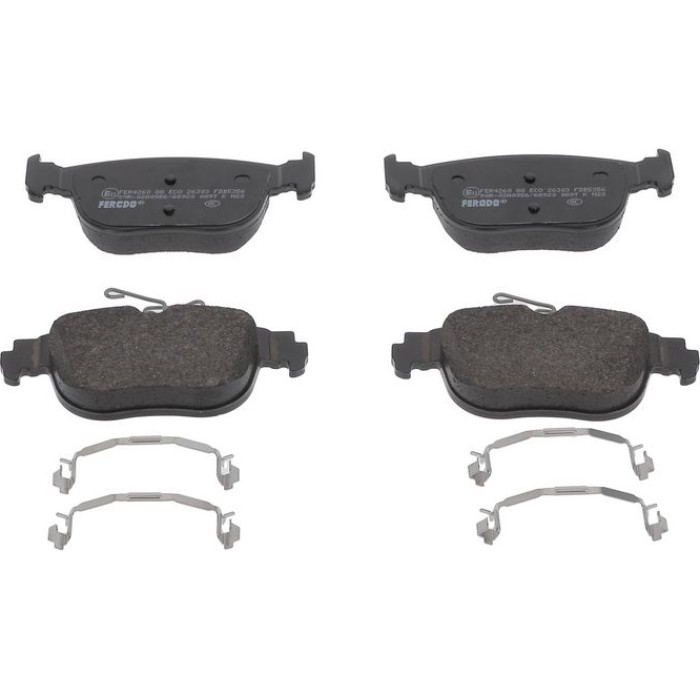 Ferodo FDB5356 Bremsbelagsatz, Scheibenbremse PREMIER ECO FRICTION Ferodo FDB5356 Bremsbelagsatz, Scheibenbremse PREMIER ECO FRICTION