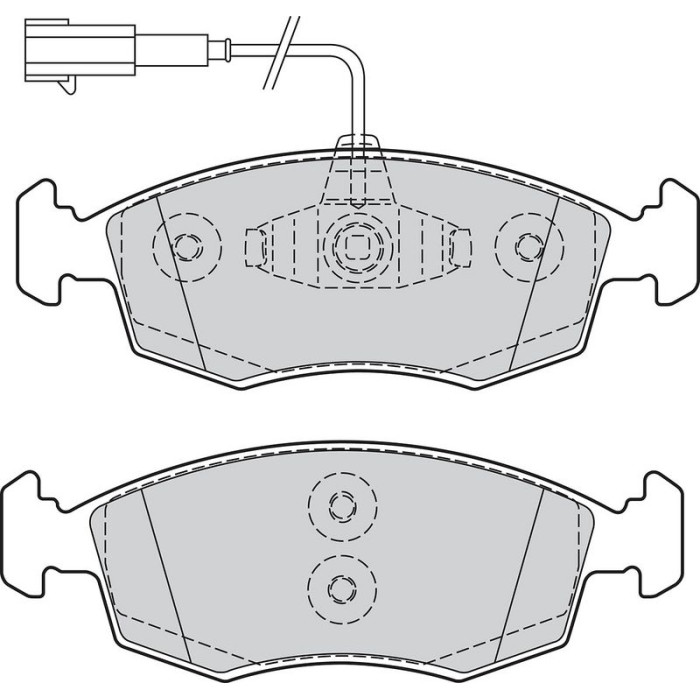 Valeo 301298 Bremsbelagsatz, Scheibenbremse ESSENTIAL Valeo 301298 Bremsbelagsatz, Scheibenbremse ESSENTIAL