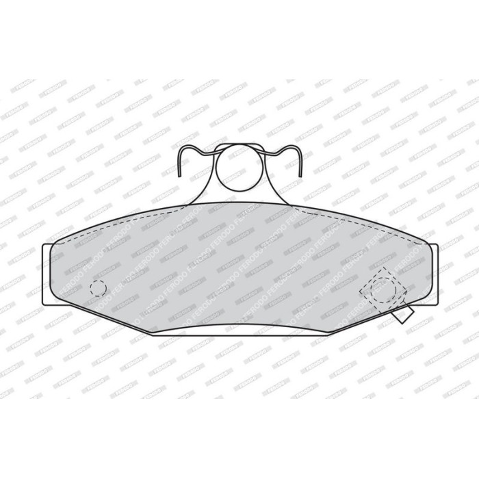 Ferodo FDB1157 Bremsbelagsatz, Scheibenbremse PREMIER ECO FRICTION