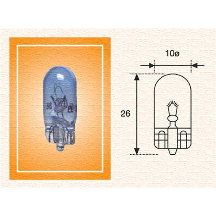 Magneti Marelli 002051900000 Glühlampe STANDARD Magneti Marelli 002051900000 Glühlampe STANDARD