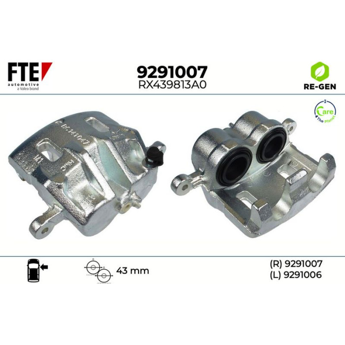 FTE 9291007 Bremssattel FTE 9291007 Bremssattel