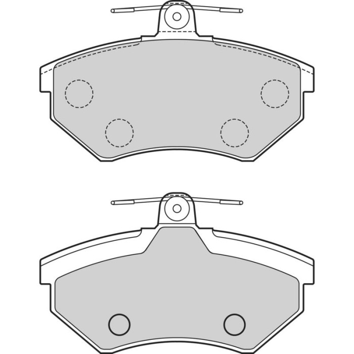 Valeo 302744 Bremsbelagsatz, Scheibenbremse ESSENTIAL