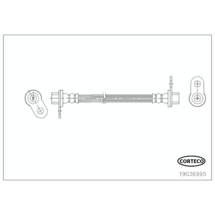 Corteco 19036995 Bremsschlauch