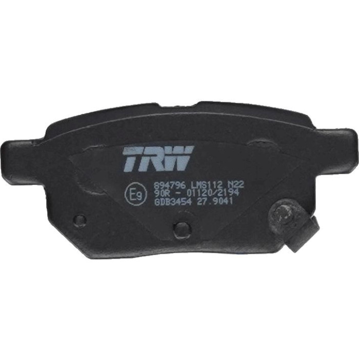TRW GDB3454 Bremsbelagsatz, Scheibenbremse COTEC TRW GDB3454 Bremsbelagsatz, Scheibenbremse COTEC