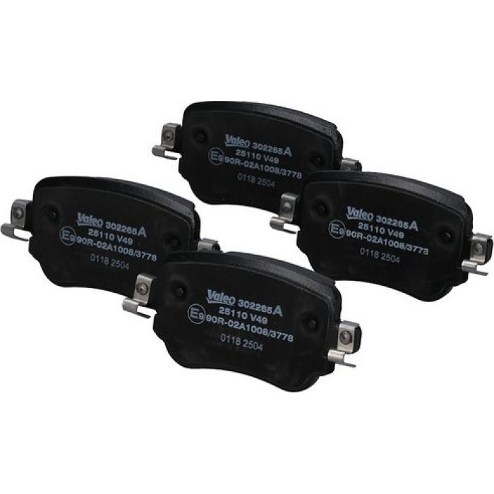 Valeo 302265A Bremsbelagsatz, Scheibenbremse EXPERT