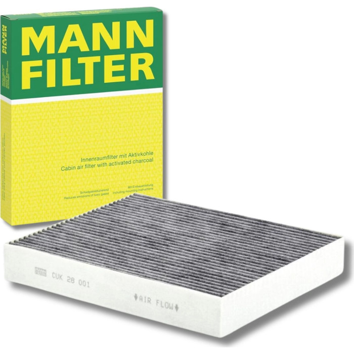 MANN-FILTER CUK 28 001 Innenraumfilter, Aktivkohlefilter MANN-FILTER CUK 28 001 Innenraumfilter, Aktivkohlefilter