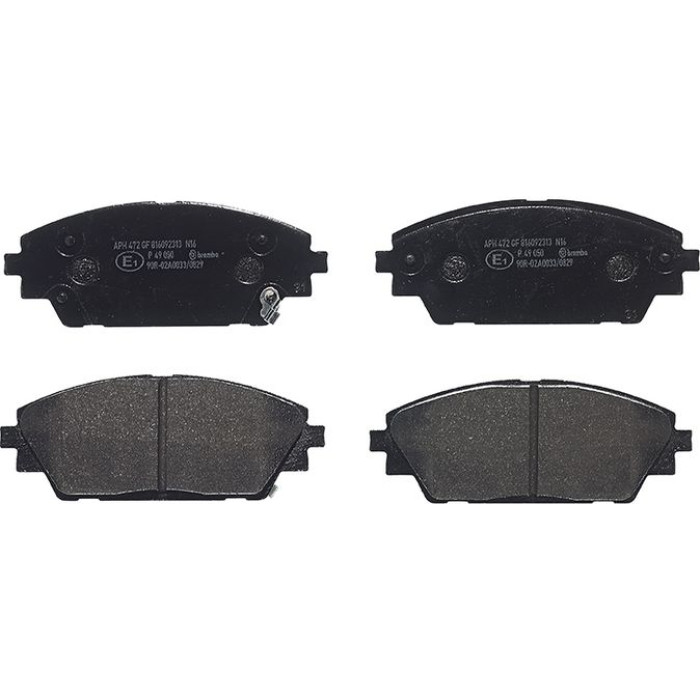 Brembo P 49 050 Bremsbelagsatz, Scheibenbremse PRIME LINE Brembo P 49 050 Bremsbelagsatz, Scheibenbremse PRIME LINE