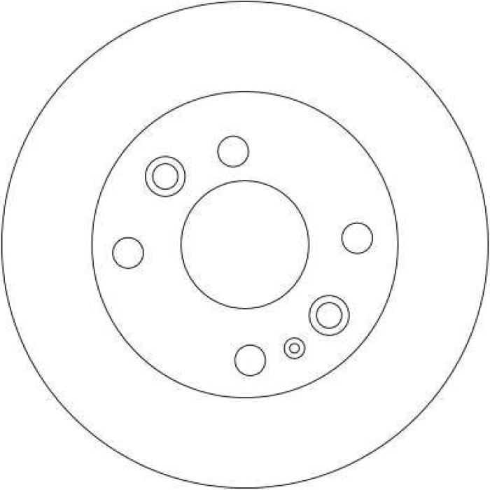 TRW DF4438 Bremsscheibe TRW DF4438 Bremsscheibe