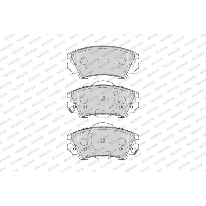 Ferodo FDB4208 Bremsbelagsatz, Scheibenbremse PREMIER ECO FRICTION Ferodo FDB4208 Bremsbelagsatz, Scheibenbremse PREMIER ECO FRICTION
