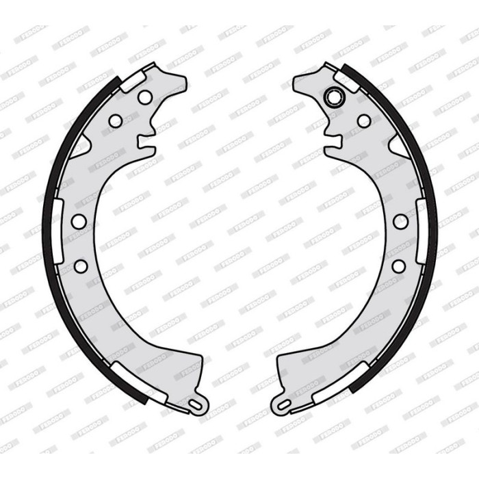 Ferodo FSB4309 Bremsbackensatz PREMIER Ferodo FSB4309 Bremsbackensatz PREMIER