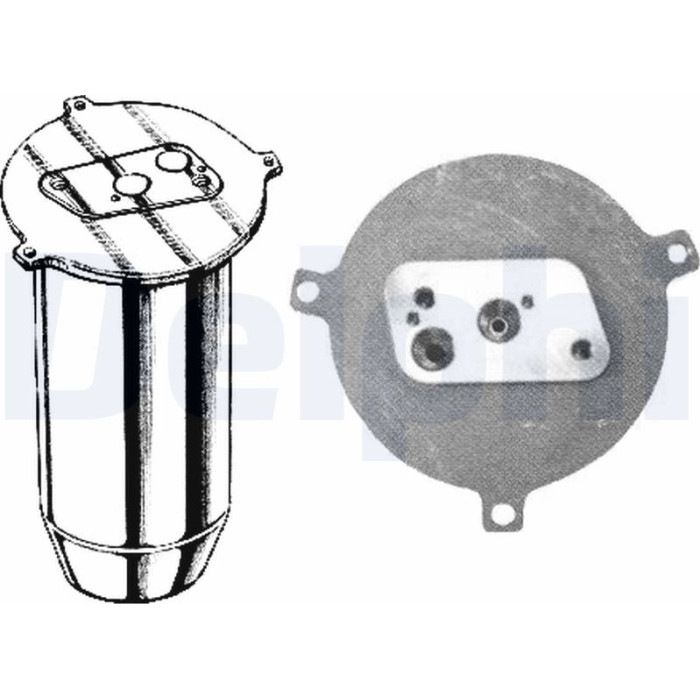 Delphi TSP0175085 Trockner, Klimaanlage