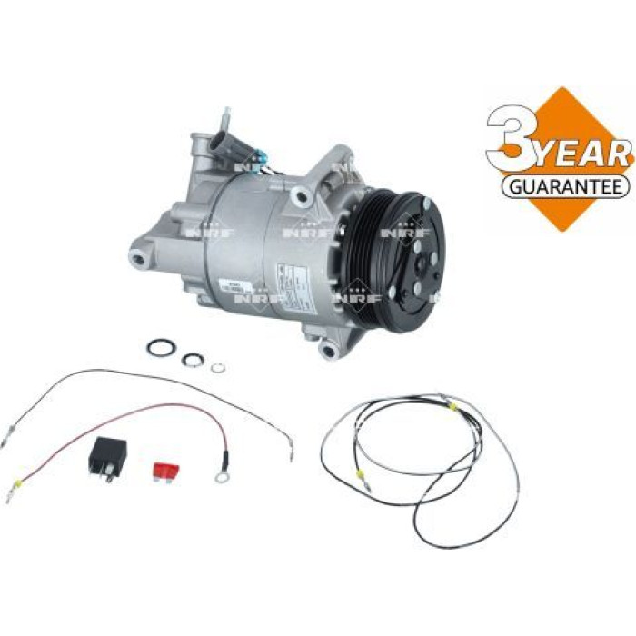 NRF 32426 Kompressor, Klimaanlage mit PAG Kompressoröl EASY FIT
