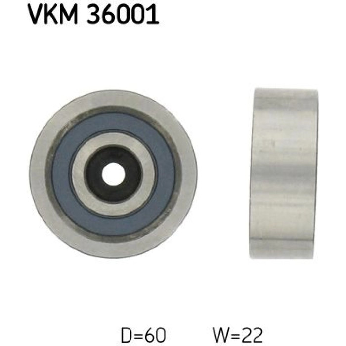 SKF VKM 36001 Umlenkrolle/Führungsrolle, Keilrippenriemen SKF VKM 36001 Umlenkrolle/Führungsrolle, Keilrippenriemen