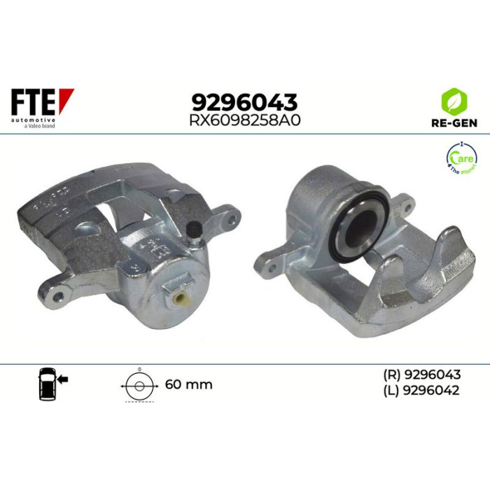 FTE 9296043 Bremssattel FTE 9296043 Bremssattel