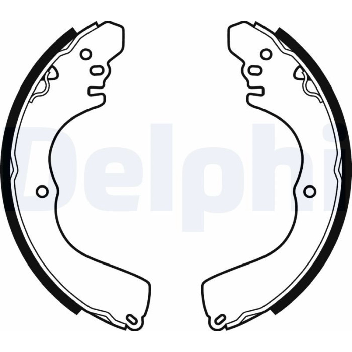 Delphi LS2074 Bremsbackensatz