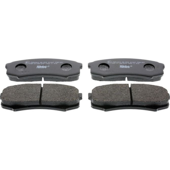 Ferodo FDB1021 Bremsbelagsatz, Scheibenbremse PREMIER ECO FRICTION