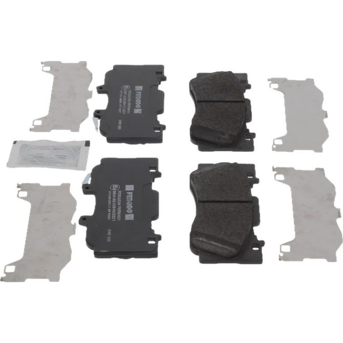 Ferodo FDB5239 Bremsbelagsatz, Scheibenbremse PREMIER ECO FRICTION Ferodo FDB5239 Bremsbelagsatz, Scheibenbremse PREMIER ECO FRICTION