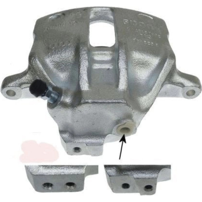 Hella Pagid 8AC 355 390-681 Bremssattel Hella Pagid 8AC 355 390-681 Bremssattel