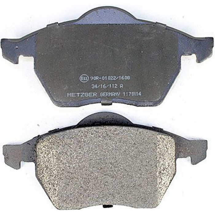 Metzger 1170114 Bremsbelagsatz, Scheibenbremse Metzger 1170114 Bremsbelagsatz, Scheibenbremse