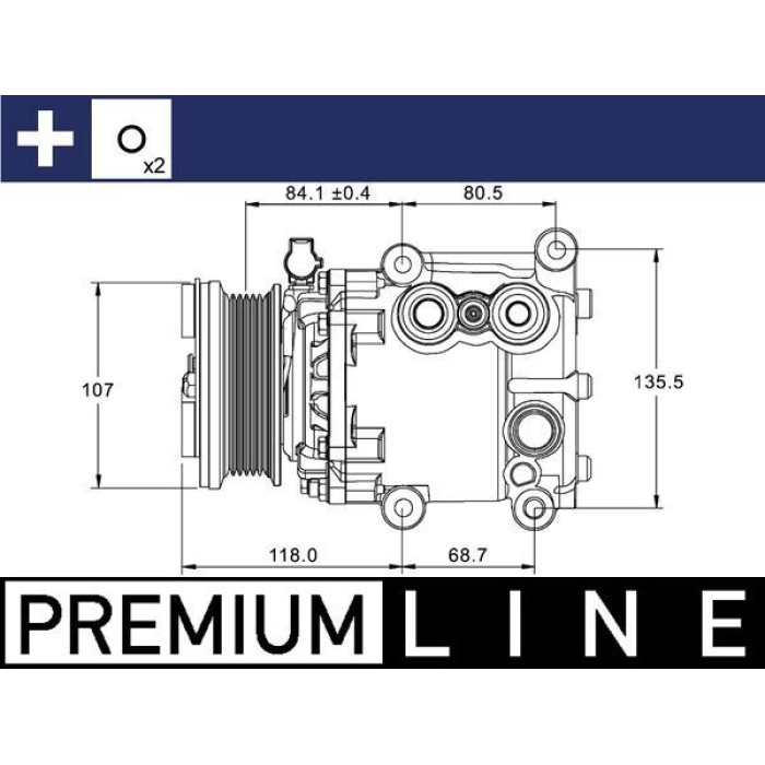 Mahle ACP 1336 000P Kompressor, Klimaanlage BEHR Premium Line Mahle ACP 1336 000P Kompressor, Klimaanlage BEHR Premium Line