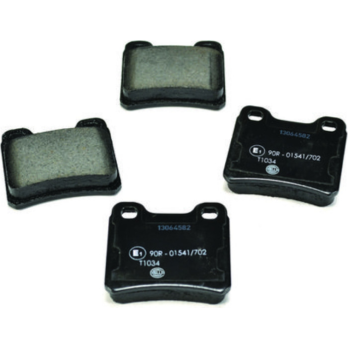 Hella 8DB 355 007-451 Bremsbelagsatz, Scheibenbremse