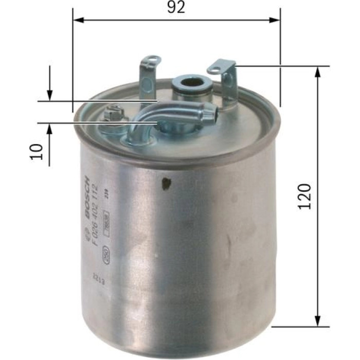 BOSCH F 026 402 112 Kraftstofffilter BOSCH F 026 402 112 Kraftstofffilter