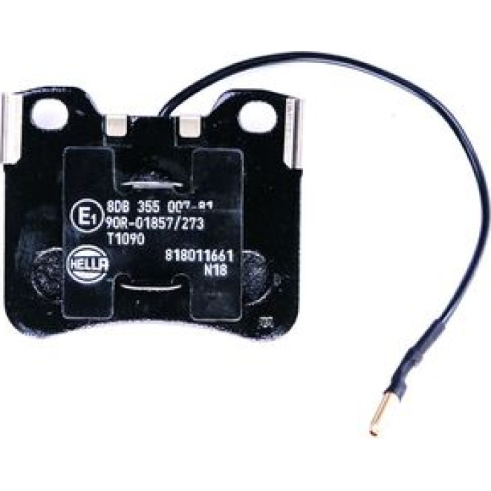 Hella 8DB 355 007-811 Bremsbelagsatz, Scheibenbremse Hella 8DB 355 007-811 Bremsbelagsatz, Scheibenbremse