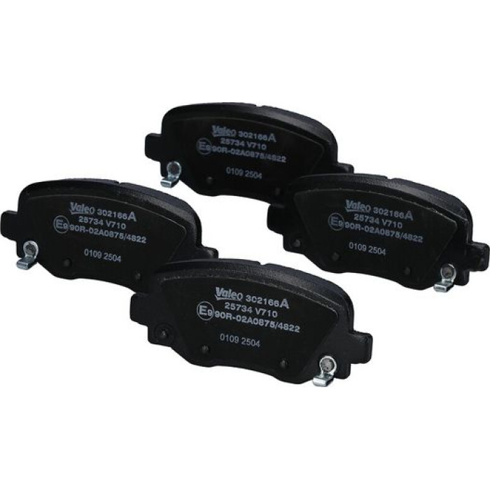 Valeo 302166A Bremsbelagsatz, Scheibenbremse EXPERT Valeo 302166A Bremsbelagsatz, Scheibenbremse EXPERT