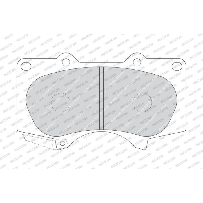 Ferodo FDB1698 Bremsbelagsatz, Scheibenbremse PREMIER ECO FRICTION Ferodo FDB1698 Bremsbelagsatz, Scheibenbremse PREMIER ECO FRICTION