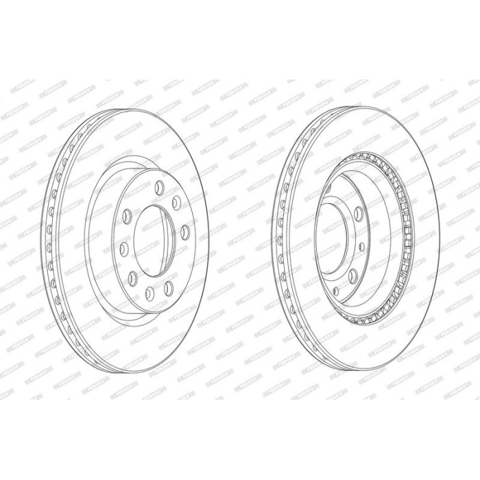 Bremsscheibe DDF2413C Bremsscheibe DDF2413C