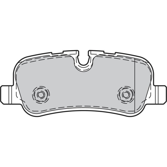 Valeo 598742 Bremsbelagsatz, Scheibenbremse