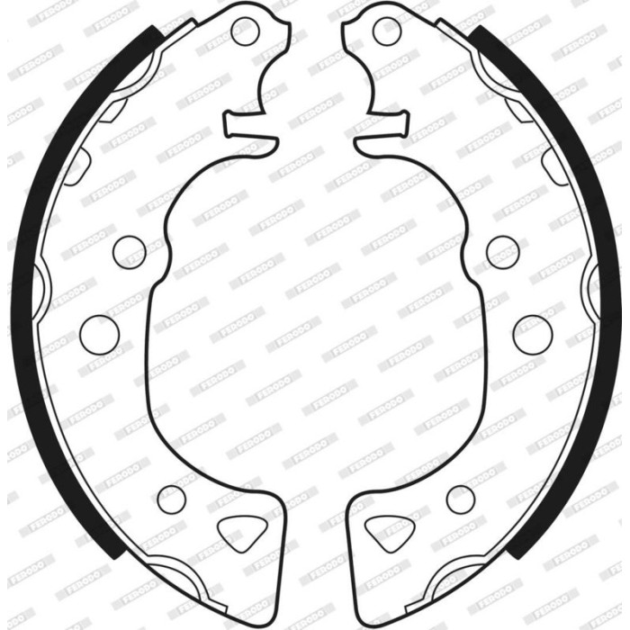Bremsbackensatz FSB232 Bremsbackensatz FSB232