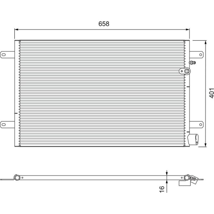 Valeo 814004 Kondensator, Klimaanlage Valeo 814004 Kondensator, Klimaanlage