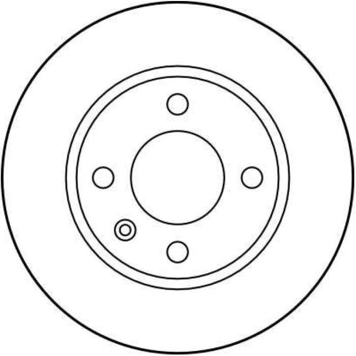TRW DF2765 Bremsscheibe TRW DF2765 Bremsscheibe