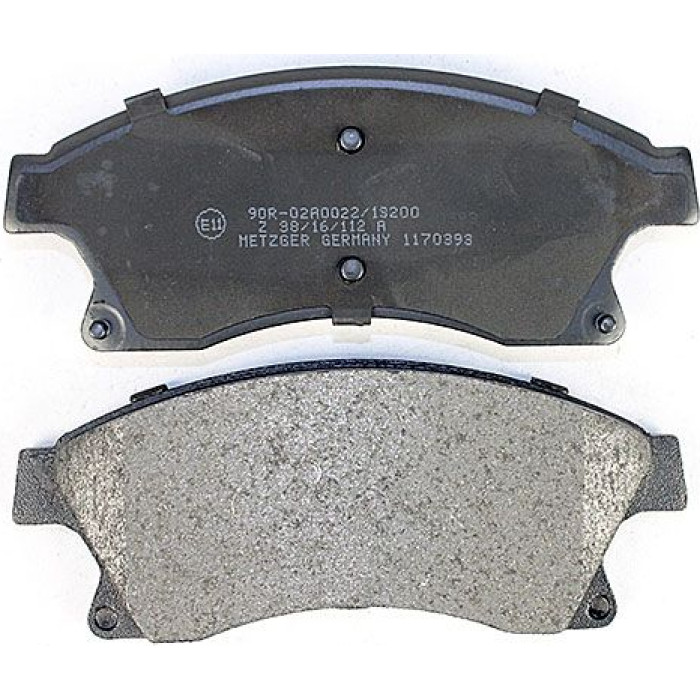Metzger 1170393 Bremsbelagsatz, Scheibenbremse Metzger 1170393 Bremsbelagsatz, Scheibenbremse