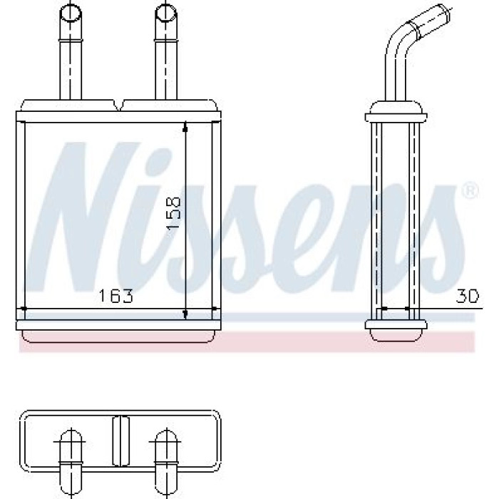 Nissens 77621 Wärmetauscher, Innenraumheizung Nissens 77621 Wärmetauscher, Innenraumheizung