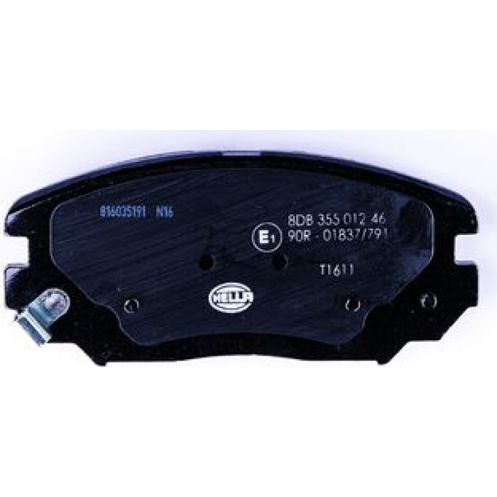 Hella Pagid 8DB 355 012-461 Bremsbelagsatz, Scheibenbremse Hella Pagid 8DB 355 012-461 Bremsbelagsatz, Scheibenbremse