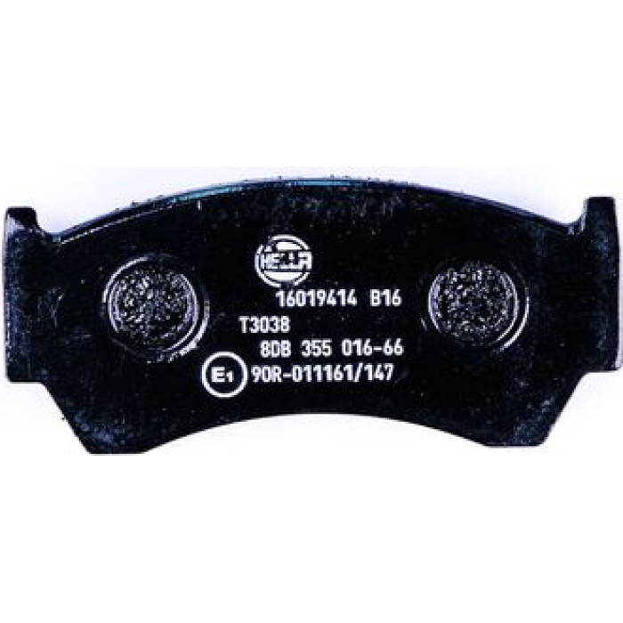 Hella 8DB 355 016-661 Bremsbelagsatz, Scheibenbremse Hella 8DB 355 016-661 Bremsbelagsatz, Scheibenbremse