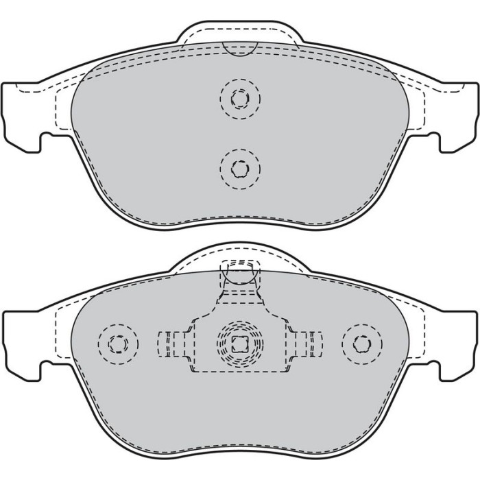 Valeo 598566 Bremsbelagsatz, Scheibenbremse Valeo 598566 Bremsbelagsatz, Scheibenbremse