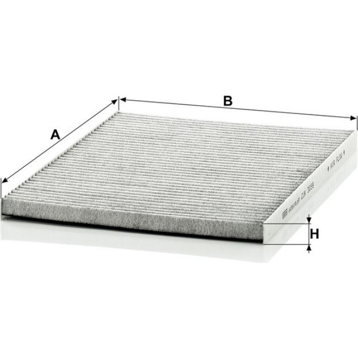 MANN-FILTER CUK 3059 Innenraumfilter, Aktivkohlefilter MANN-FILTER CUK 3059 Innenraumfilter, Aktivkohlefilter