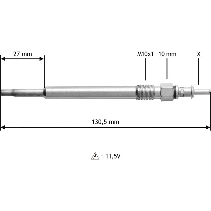 Valeo 345121 Glühkerze Valeo 345121 Glühkerze