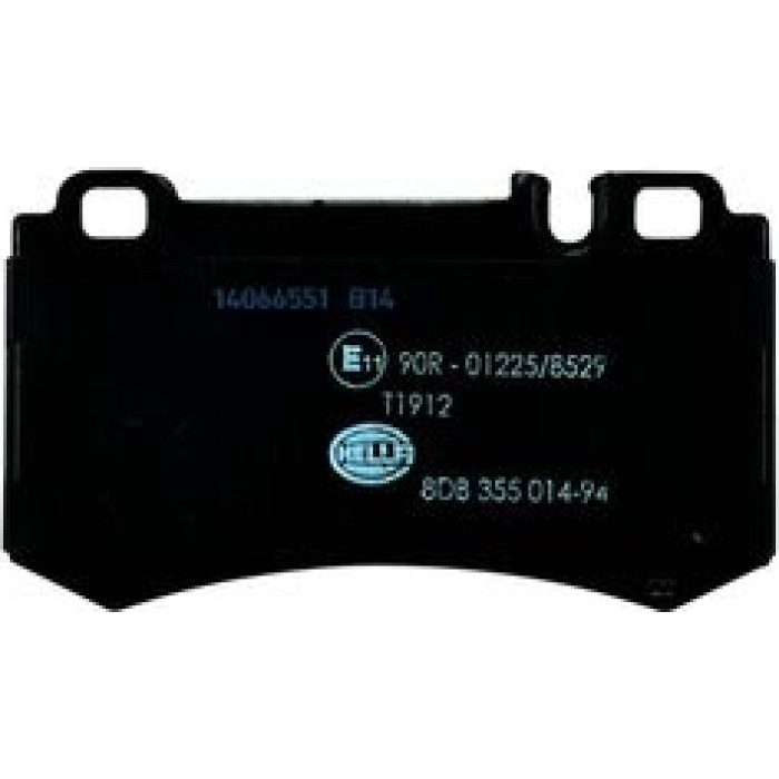 Hella 8DB 355 014-941 Bremsbelagsatz, Scheibenbremse Hella 8DB 355 014-941 Bremsbelagsatz, Scheibenbremse