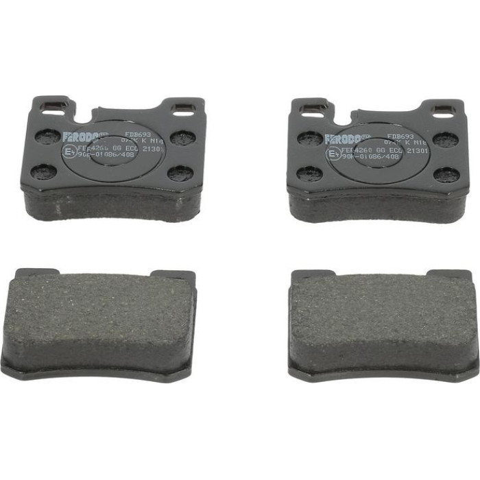 Ferodo FDB693 Bremsbelagsatz, Scheibenbremse PREMIER ECO FRICTION Ferodo FDB693 Bremsbelagsatz, Scheibenbremse PREMIER ECO FRICTION