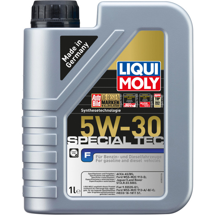 Liqui Moly 3852 Special Tec F 5W-30 Motoröl 1l