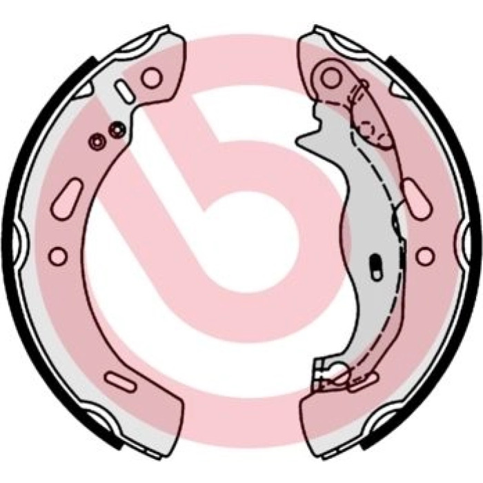 Brembo S 24 548 Bremsbackensatz ESSENTIAL LINE Brembo S 24 548 Bremsbackensatz ESSENTIAL LINE