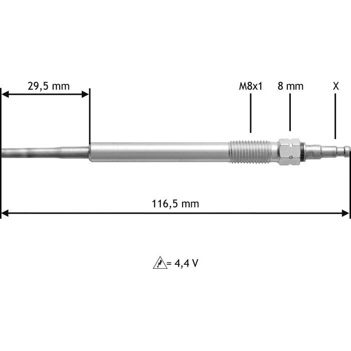 Valeo 345147 Glühkerze Valeo 345147 Glühkerze