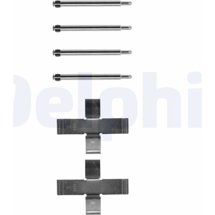 Delphi LX0103 Zubehörsatz, Scheibenbremsbelag Delphi LX0103 Zubehörsatz, Scheibenbremsbelag