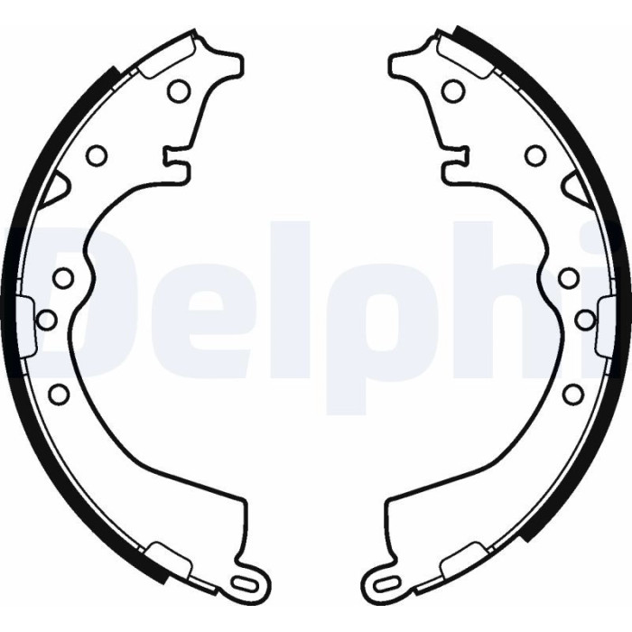 Delphi LS2126 Bremsbackensatz