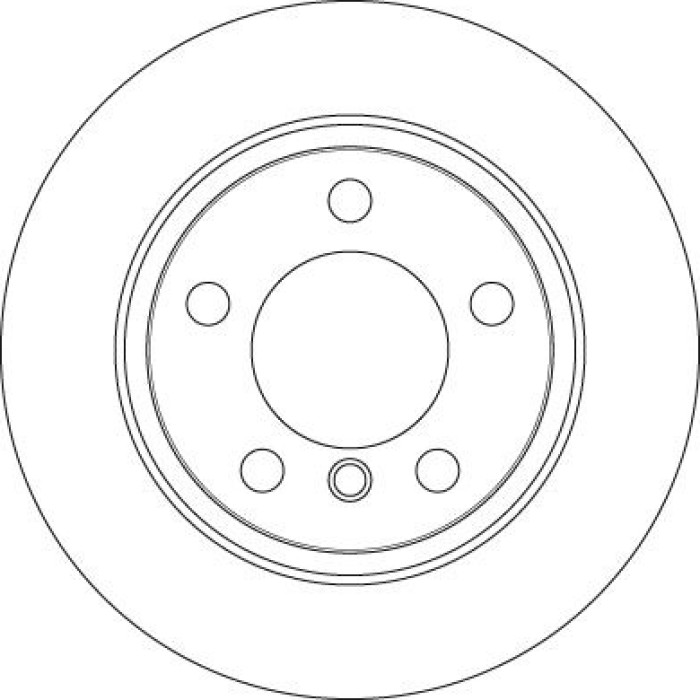 TRW DF6353 Bremsscheibe