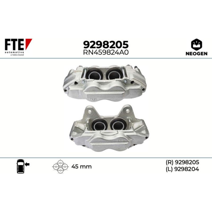 FTE 9298205 Bremssattel NEOGEN FTE 9298205 Bremssattel NEOGEN